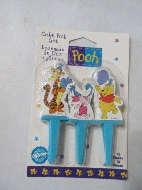 POOH Cake Pick set