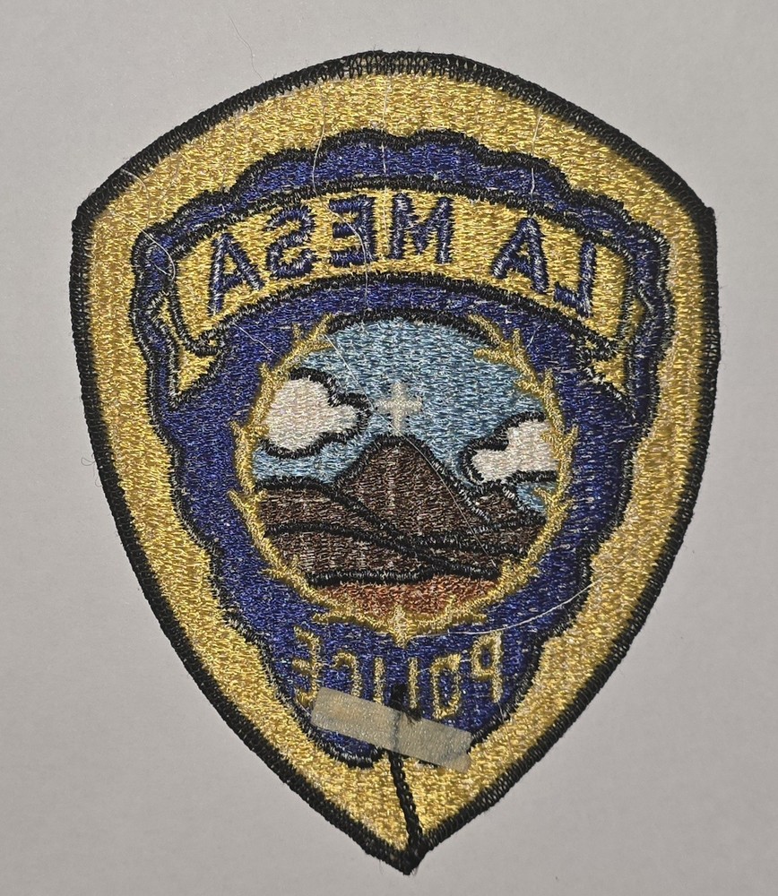 Obsolete La Mesa Police Patch - California