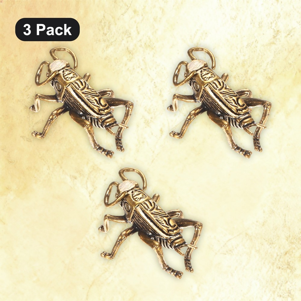 3-Pack Bird Bath Copper Disk, Mini Bird Bath Copper Ornaments [Cricket]