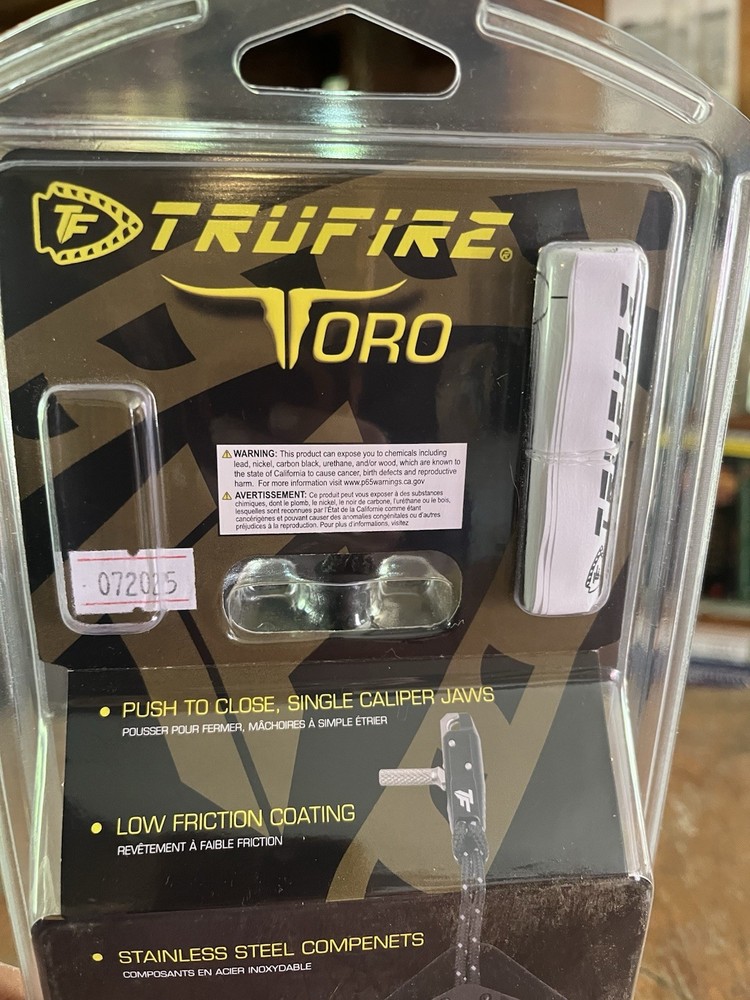 Truefire Toro Wrist Strap Compound Bow Release for Left or Right Hand