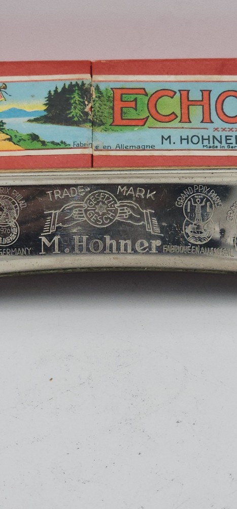 Vintage Echo M. Hohner Grand Prix Harmonica