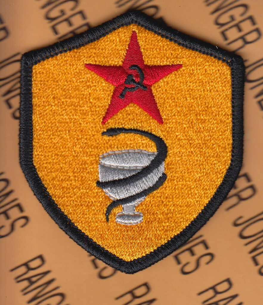 US ARMY OPFOR Opposing Forces Medical Troops ~3" shoulder patch m/e