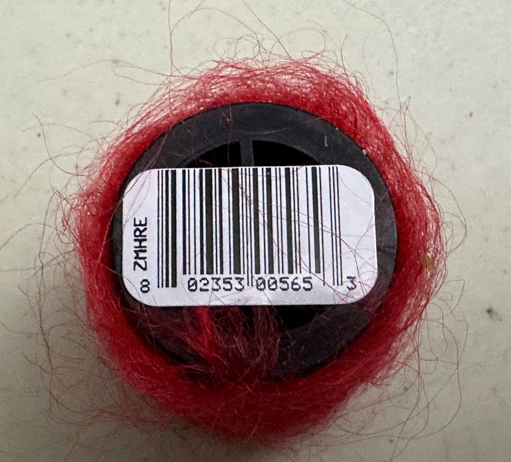 Uni Mohair 5 Yard Spool Red