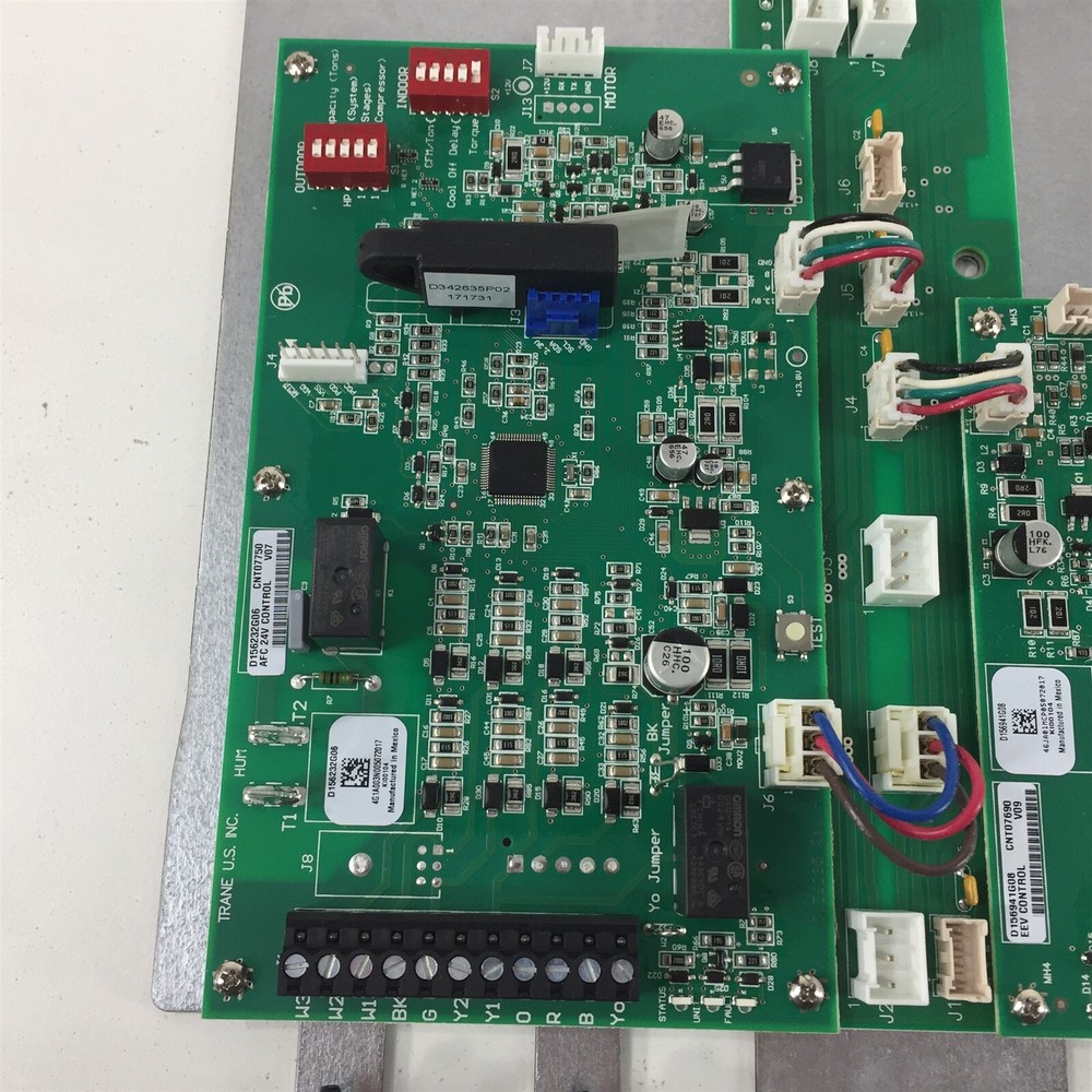 Trane D803401G11 Complete Control Board With Back Plane K100104 CNT07690