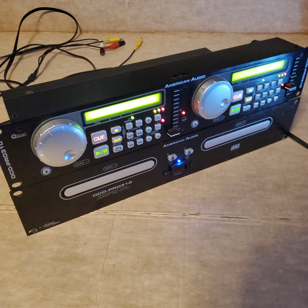 American Audio dcd-pro310 Professional Dj Controller & Dual Cd Player