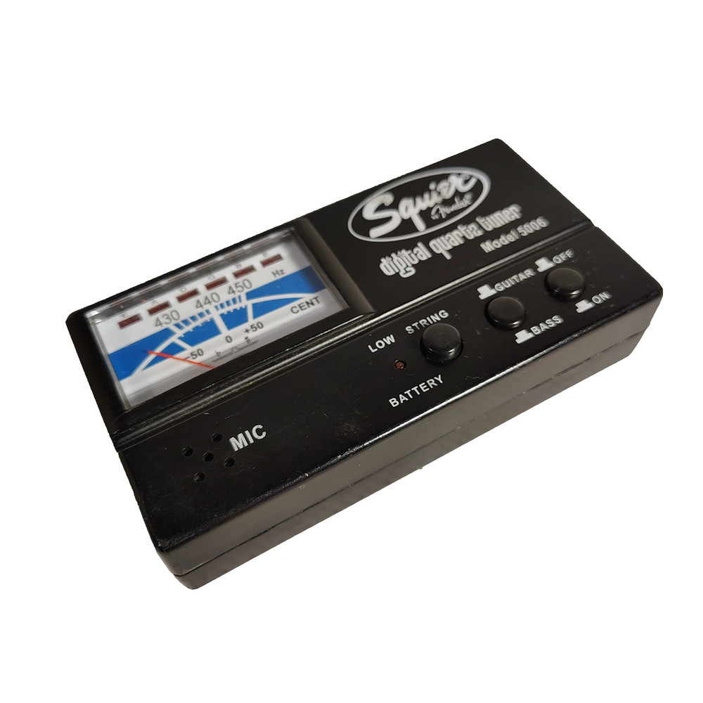 Fender Squier - Digital Quartz Guitar Tuner - Model 5006