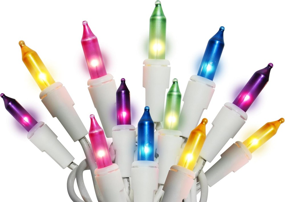 Holiday Pride Easter String Lights - 100 Count Mini Easter Lights String on Whit