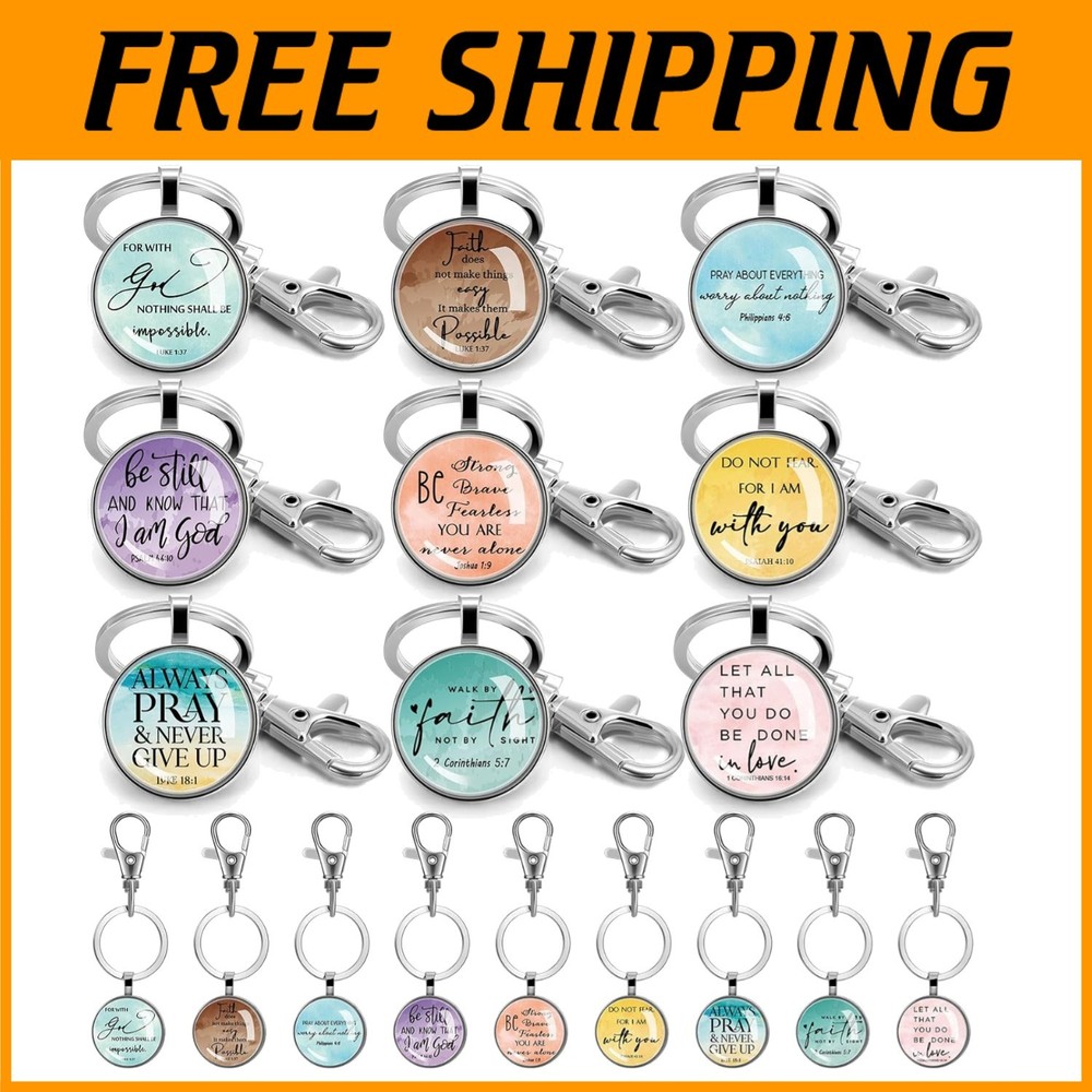 Church Group Gift Scripture Keychain Collection