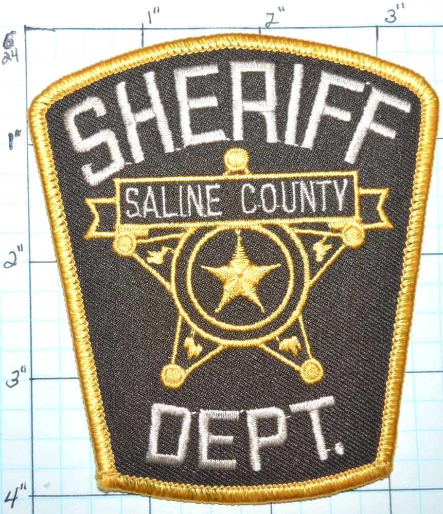 ILLINOIS, SALINE COUNTY SHERIFF POLICE DEPT PATCH