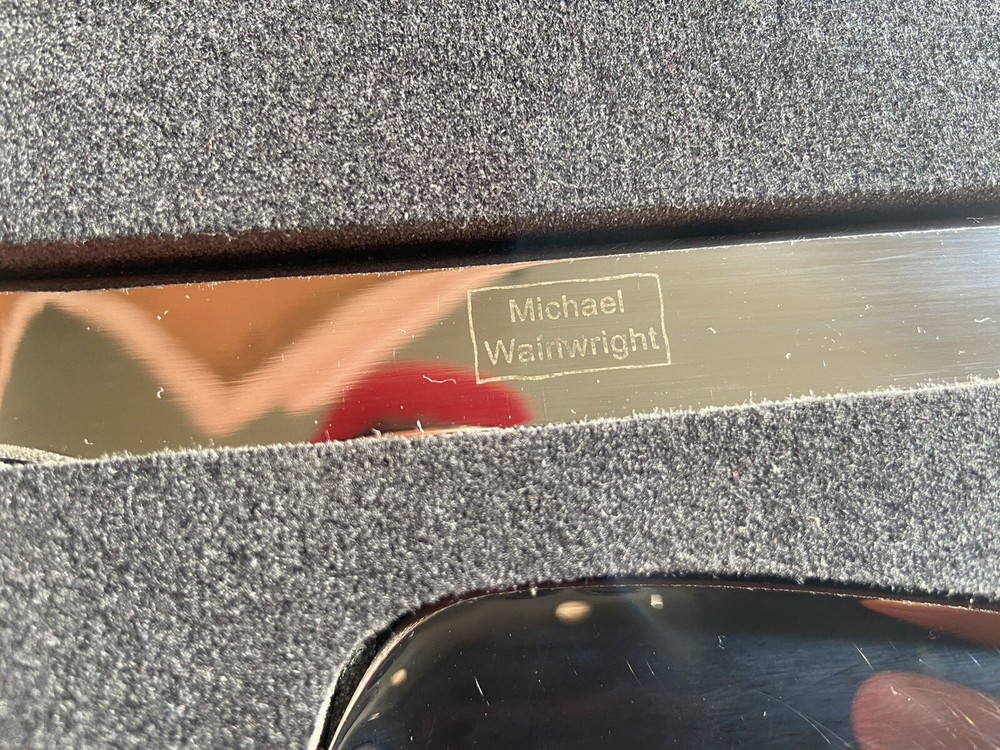 michael wainwright cake knife and server giotto gold
