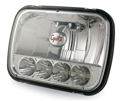 Grote 90951-5 Sealed Beam 5"x7" Rectangular LED Headlight Truck Jeep YJ XJ