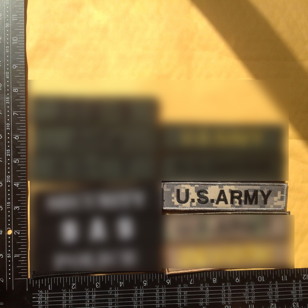 U.S. ARMY USA 3D US ARMY BADGE TACTICAL MILITARY HOOK & LOOP PATCH -01