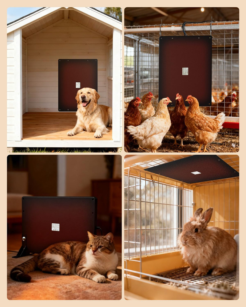 Brooder Heater for Chicks,Chicken Brooder with APP & Thermostat,Smart Chicken Co