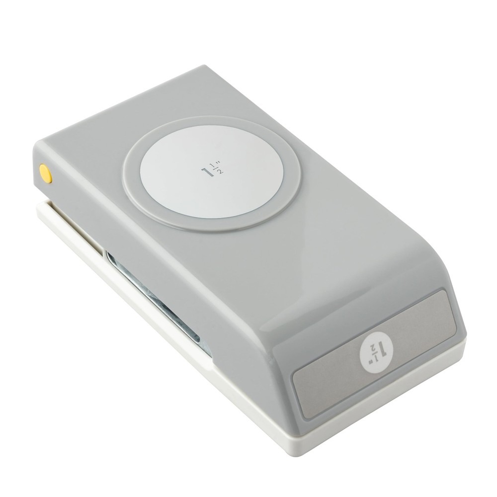Large Punch-Circle, 1.5" 1.5 Inch, Light Grey