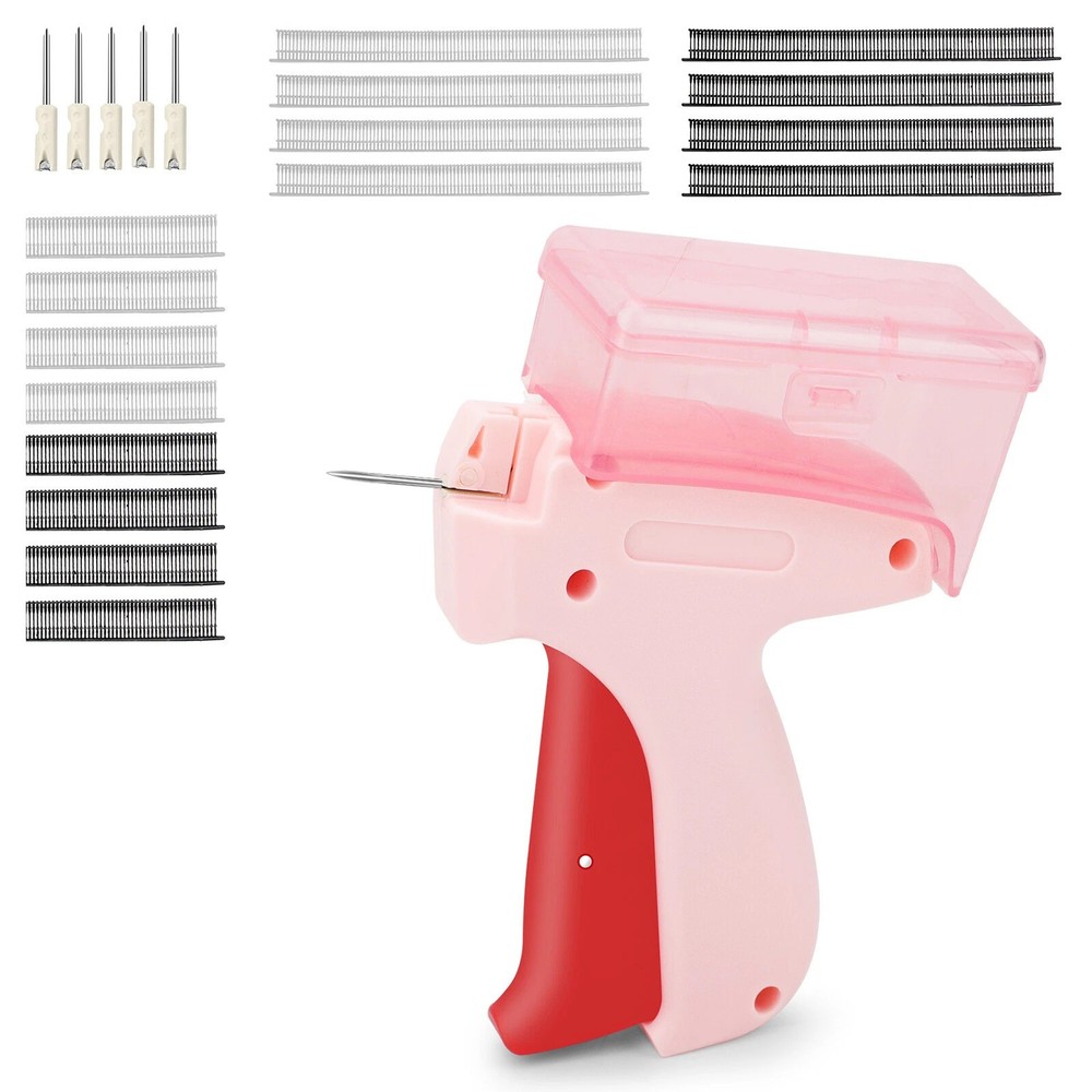 Quick Stitch Sewing Gun Pink Smooth Operation Effortless Fix Gentle on Clothes
