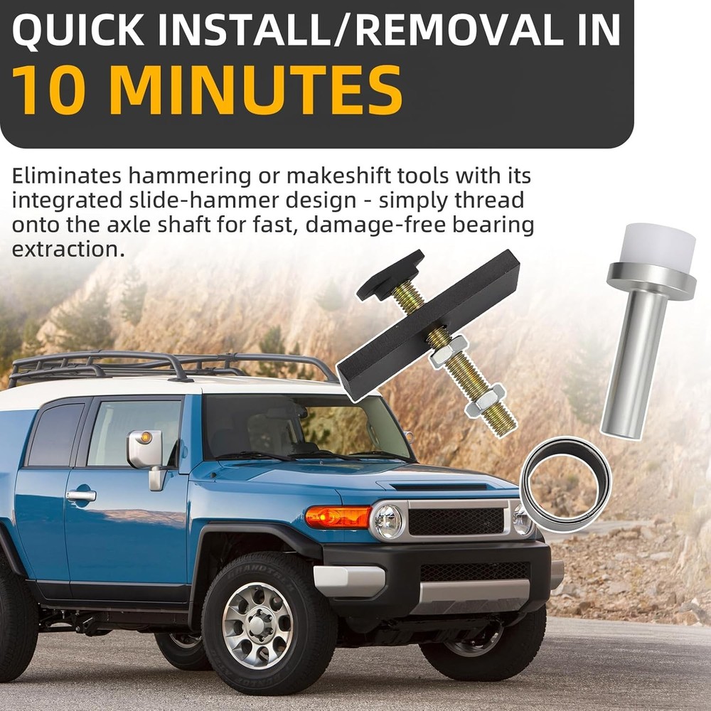 Needle Bearing Removal & Install Tool For Toyota 8" Front Differential 4Runner