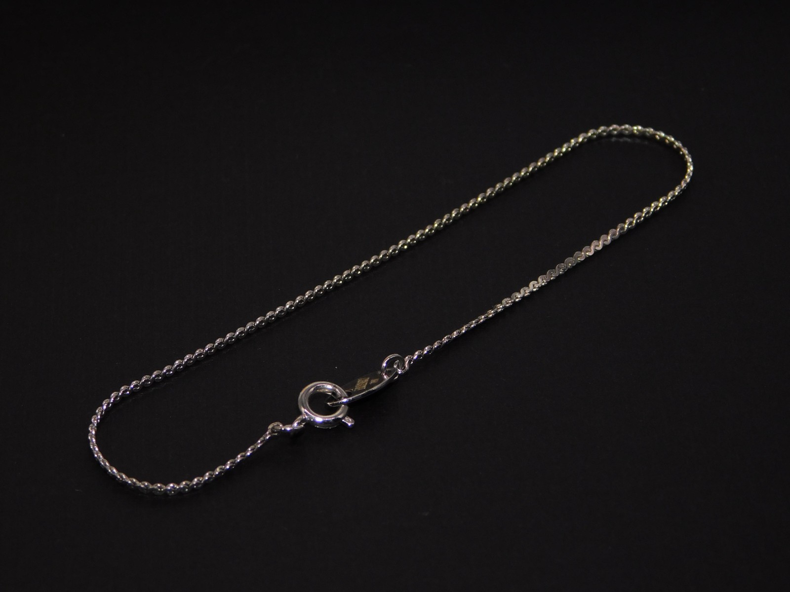 Vintage TRIFARI Silver Tone Rope Chain Choker Necklace & Bracelet Lot