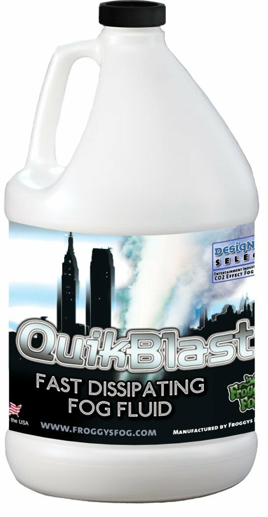 Froggys Fog Quikblast 1 Gallon perfect for geyser rgb CO2 effect fog