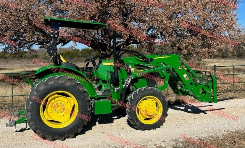 Green Metal Canopy for John Deere Tractor ROPS W/ Brackets Size 46.5" x 58" READ