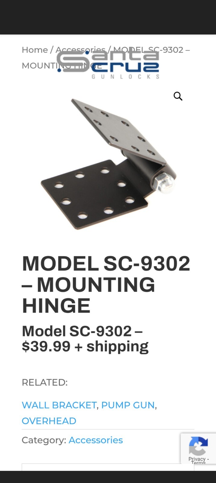 Santa Cruz Model SC-9302 – Mounting Hinge - New