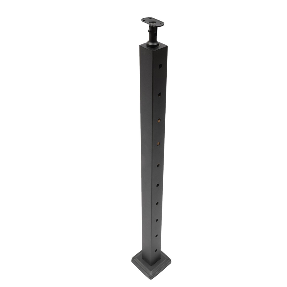 Stainless Steel Cable Railing Post Adjustable Top Angle Line Post 91 5 5cm