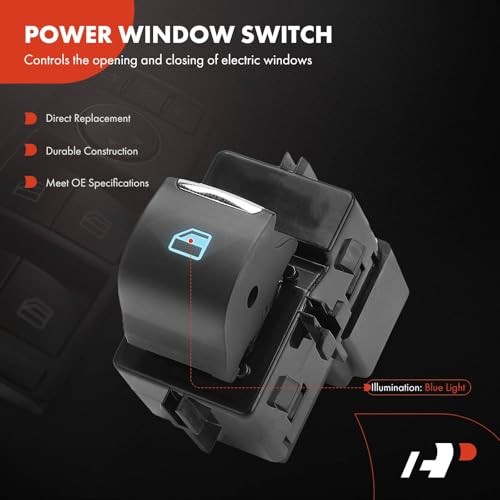 Power Window Switch Compatible with Ford Explorer 2011-2019, Taurus 2013