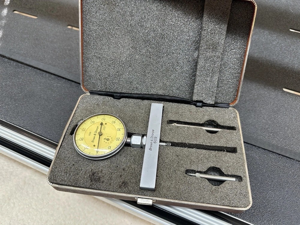 BROWN & SHARPE #609 Depth Gauge .001" INDICATOR SET