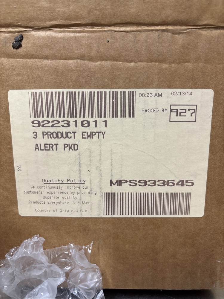 Ecolab Empty Product Alert System 92231011