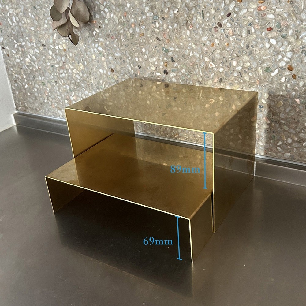 Brass Divider Shelf (L)
