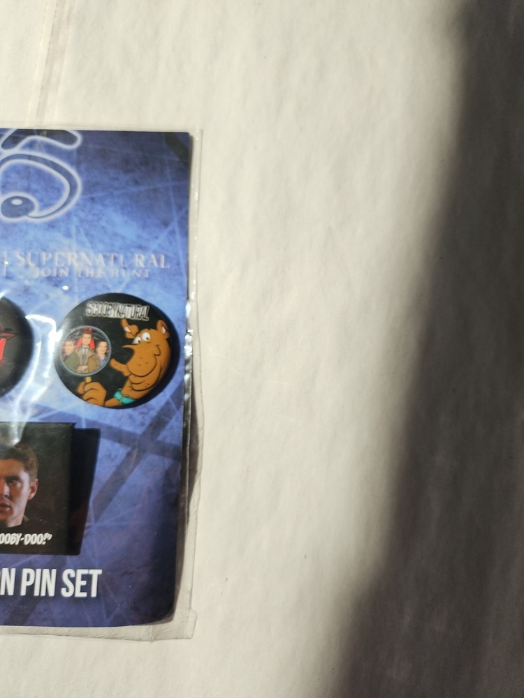 Supernatural Join The Hunt Scooby-Doo Button Pin Set