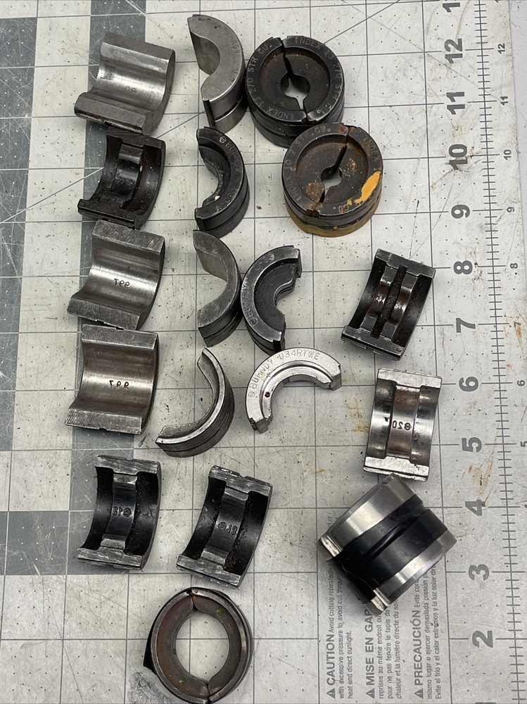 11 Burndy Crimper Dies (1c10