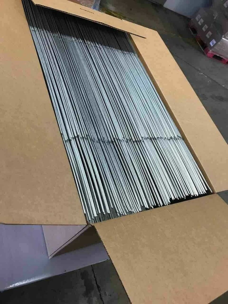 100 Double "H" Wire Step Stakes 10x30 in x 9 gauge galvanized wire stake 
