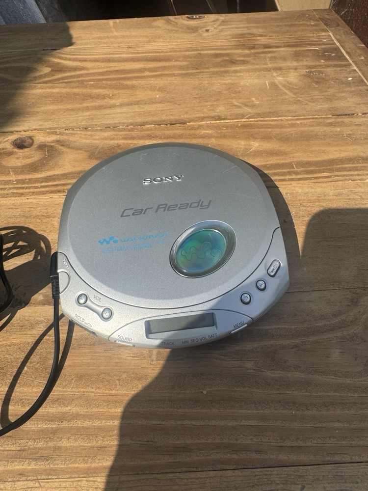Sony Car Ready Walkman D-E356CK Portable Player ESP Max Bundle (Won’t Read Disk)