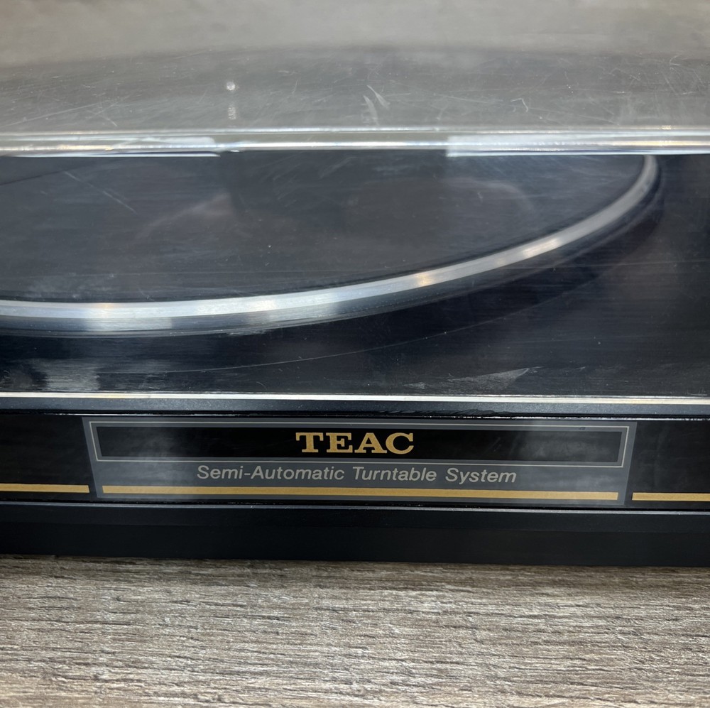 Vintage TEAC S-100CD (P2) Turntable System Record Player Japan Made - Untested