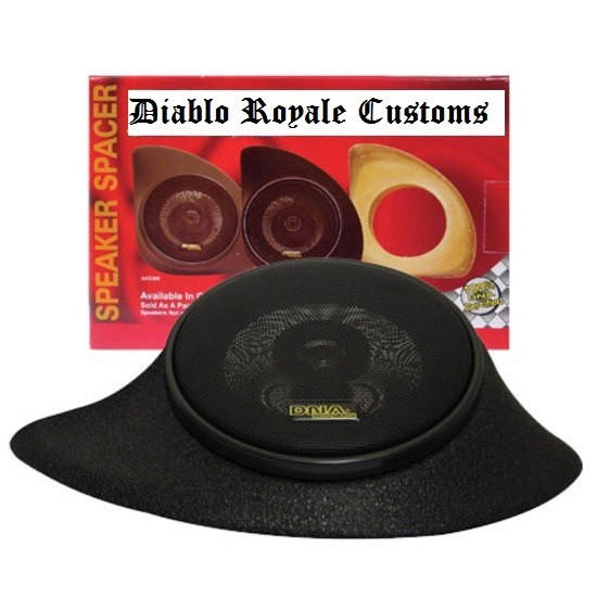 6 1/2"  CNT Speaker spacer speaker box Kick Pod Enclosure 6.5"  MADE IN THE USA!