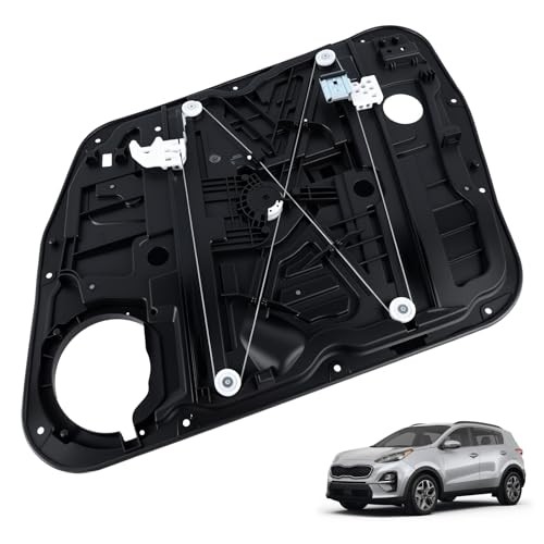 82471-D9010 Front Driver Side Power Window Regulator with Panel Without Left