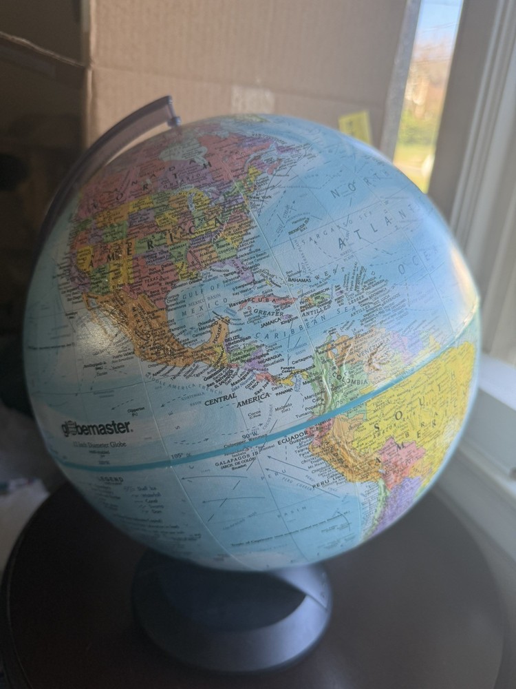 Globemaster 12" Textured World Globe