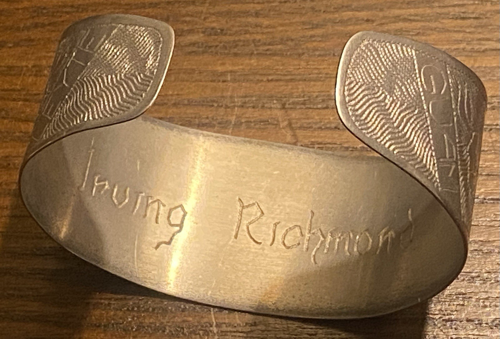 WWII Bronze Star Named & Gov’t Engraved to Irving Richmond w/ Jap Zero Bracelet