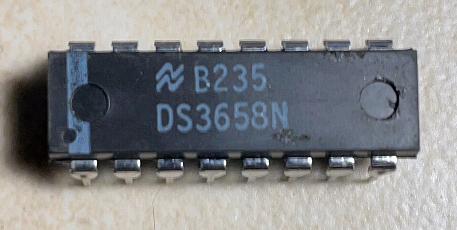 National DS3658N Quad High Current Peripheral Driver - NOS