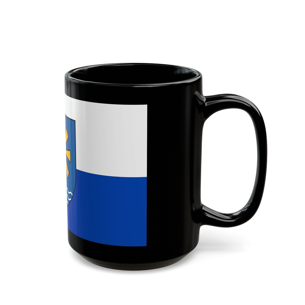 Flag of Bodenseekreis Germany - Black Coffee Mug