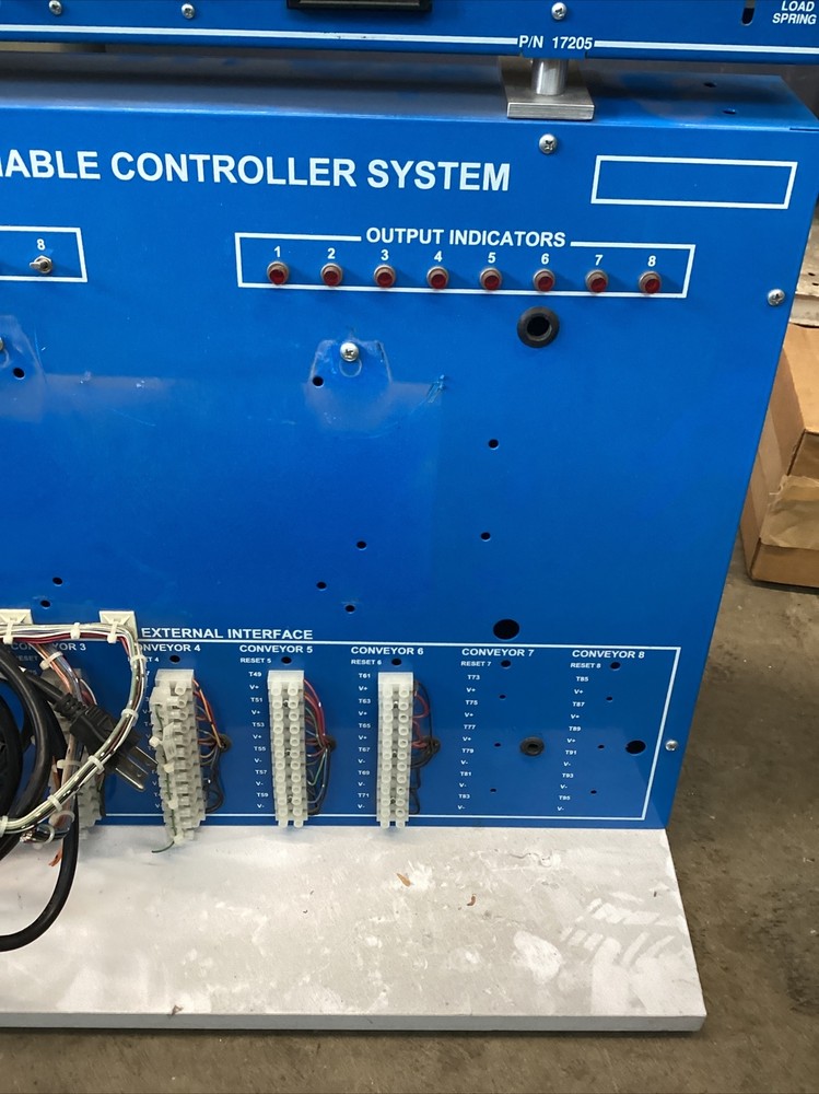 Amatrol Programmable Controller System Motor App.panel #17205