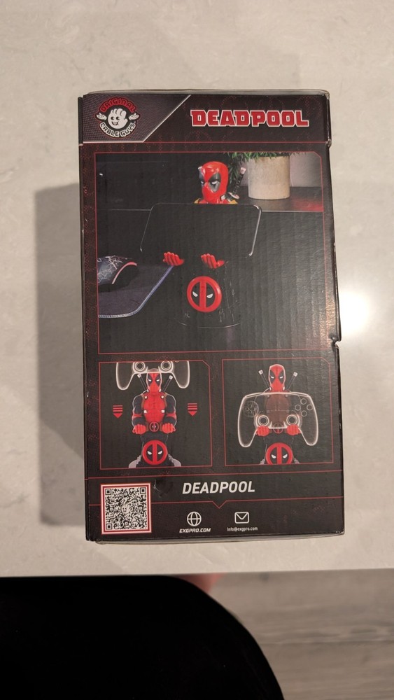 DEADPOOL Cable Guys Original Phone Video Game Controller Holder Character Stand