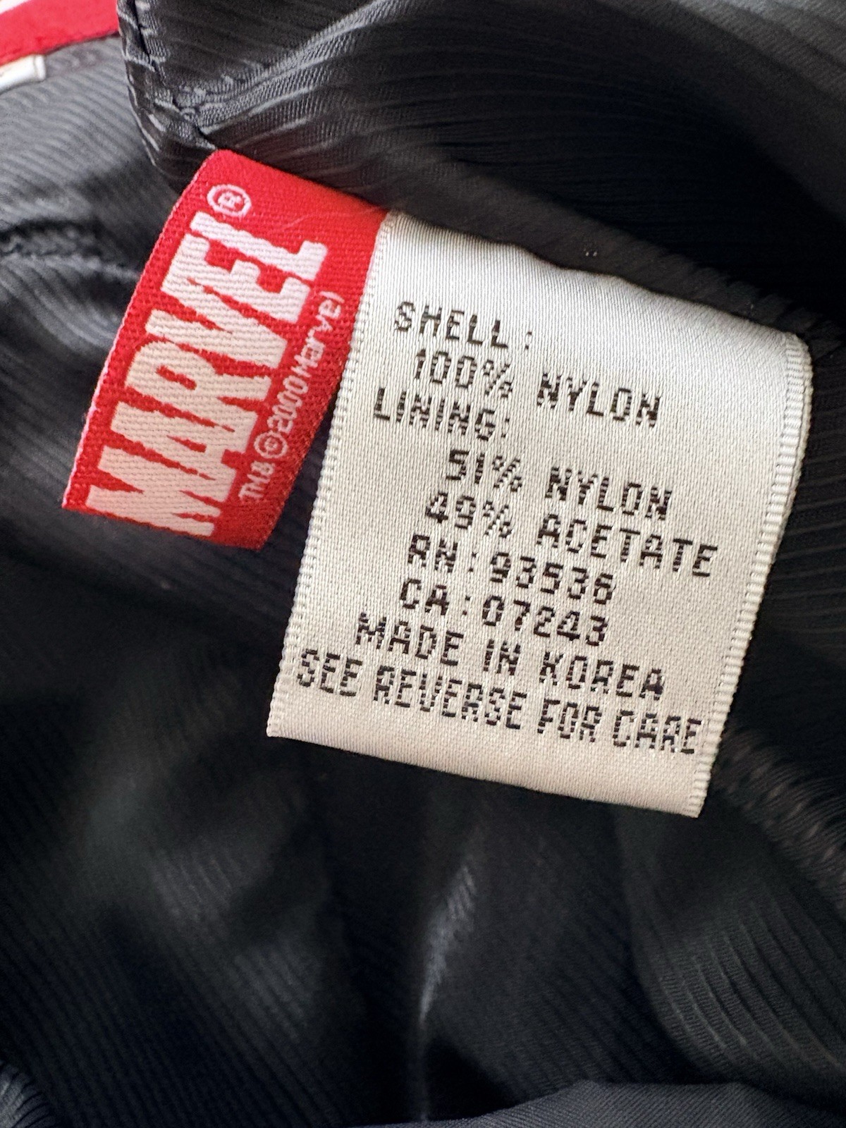 Vintage Ecko Marvel Wolverine SnowBoard Ski Pant Sz 30 Black Hologram Logo Korea