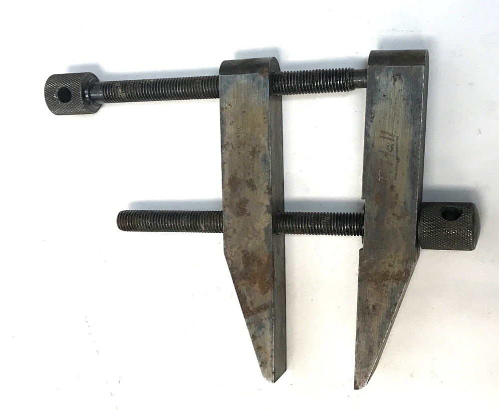 PAIR STARRETT 161E MACHINIST PARALLEL CLAMPS TOOL