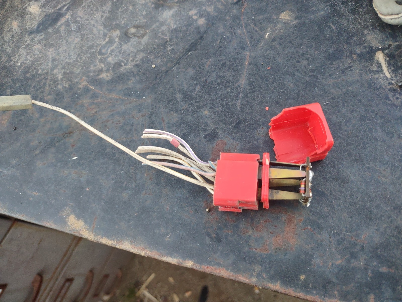 Jaguar Xjs XJ6 5 Pin Multipurpose Relay Lucas Red Relay 12v Pektron  W/Pigtail