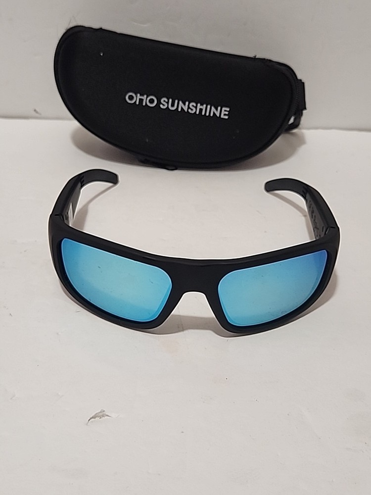 OhO Smart Glasses,Polarized Sunglasses with Bluetooth Speaker,Athletic/Outdoo...