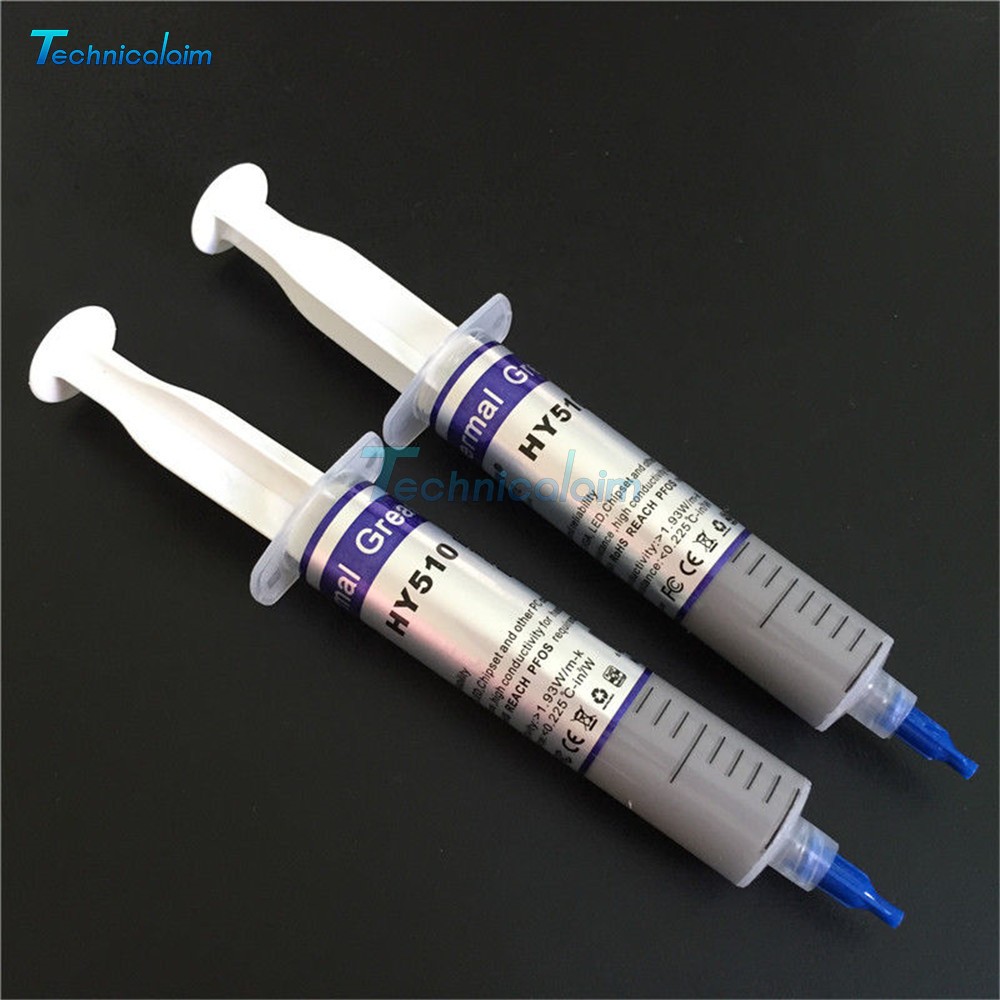 10PCS HY510 Grey Thermal Conductive Grease Paste For GPU CPU Chipset Cooling 30g