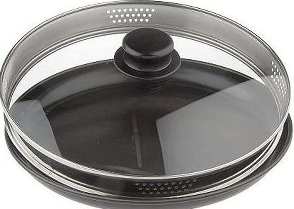 Waveware Microwave Food Warmer/Cook Covered Crisping Dish