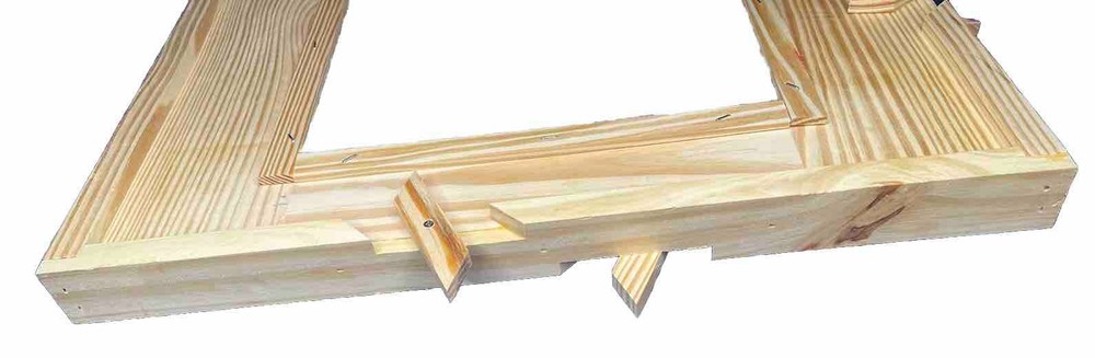 10 Frame Pine Double Screen Board (Snelgrove) for Langstroth Bee Hive