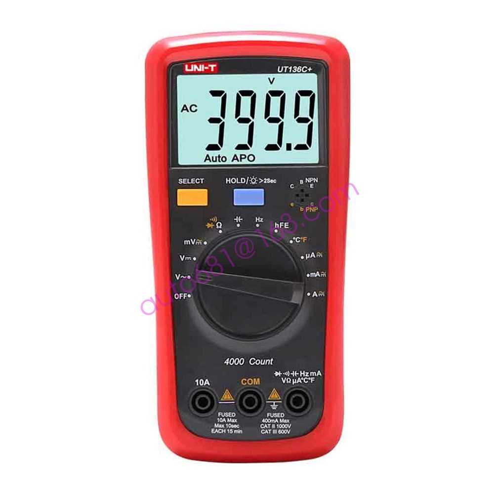UNI-T UT136C+ Multimeter Digital multimeter tester AC DC Voltmeter Ammeter
